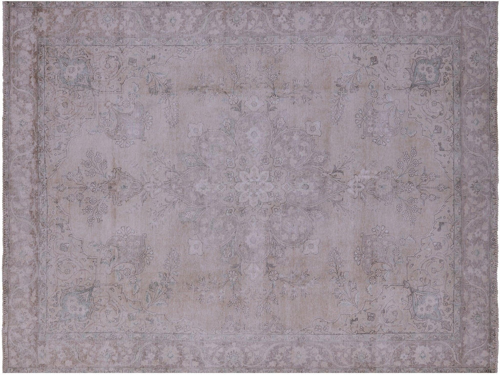 Handmade Persian Vintage White Wash Rug - Manhattan Rugs