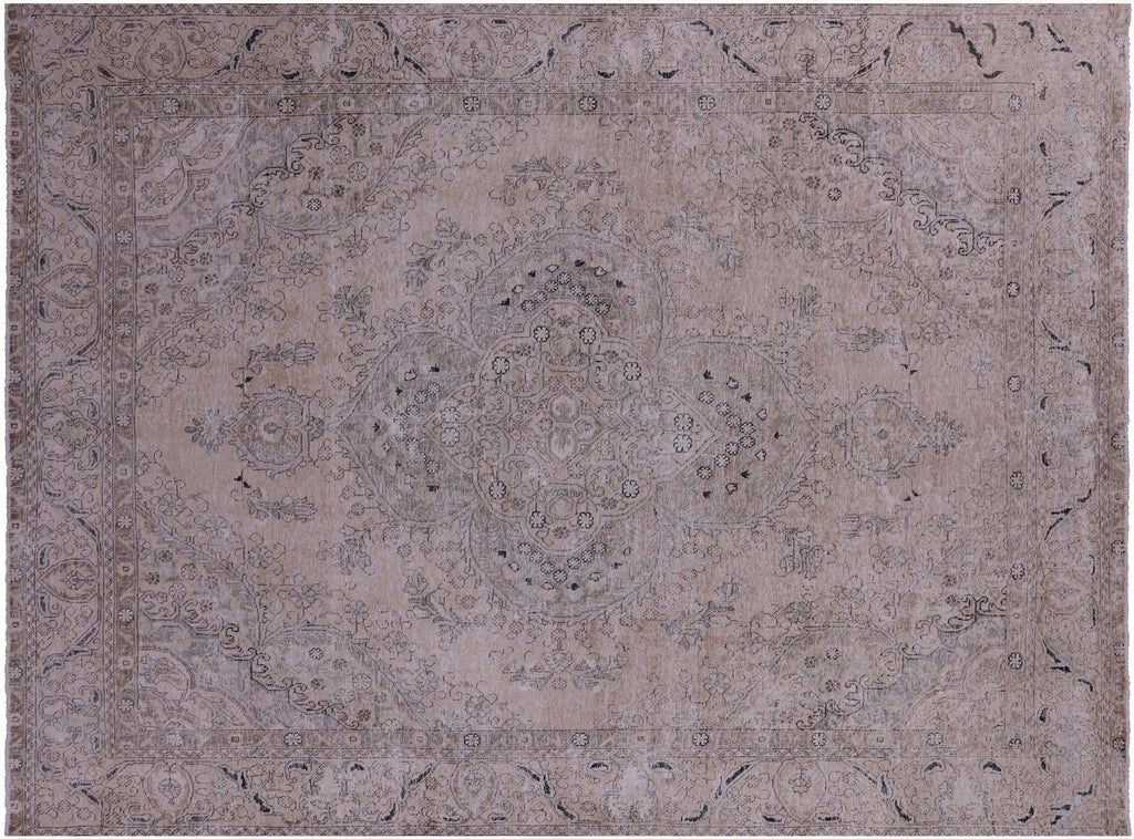 Handmade Persian Vintage White Wash Rug - Manhattan Rugs
