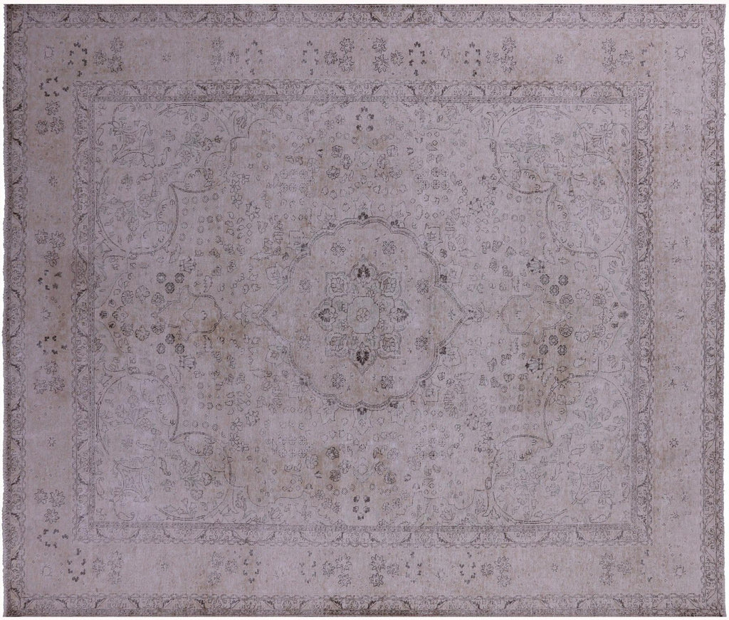 Persian Vintage White Wash Hand-Knotted Rug - Manhattan Rugs