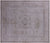 SUPER SALE Ivory 9' 11" X 12' 1" Persian Vintage White Wash Hand-Knotted Rug - Q18513
