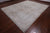 SUPER SALE Ivory 9' 11" X 12' 1" Persian Vintage White Wash Hand-Knotted Rug - Q18513