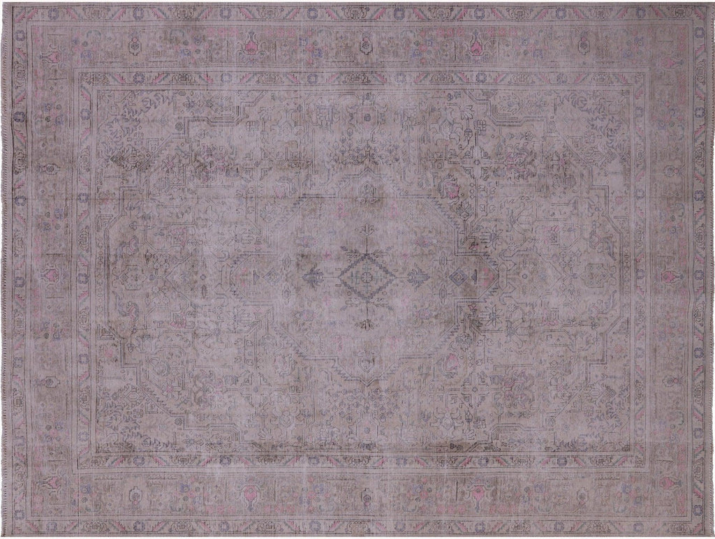 Persian Vintage White Wash Hand-Knotted Rug - Manhattan Rugs