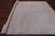 SUPER SALE Ivory Persian Vintage White Wash Handmade Wool Rug 9' 4" X 12' 1" - Q18527