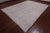SUPER SALE Ivory Persian Vintage White Wash Handmade Wool Rug 9' 4" X 12' 1" - Q18527