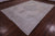 SUPER SALE Ivory 8' 10" X 12' 0" Persian Vintage White Wash Hand Knotted Rug - Q18528
