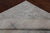 SUPER SALE Ivory 8' 10" X 12' 0" Persian Vintage White Wash Hand Knotted Rug - Q18528