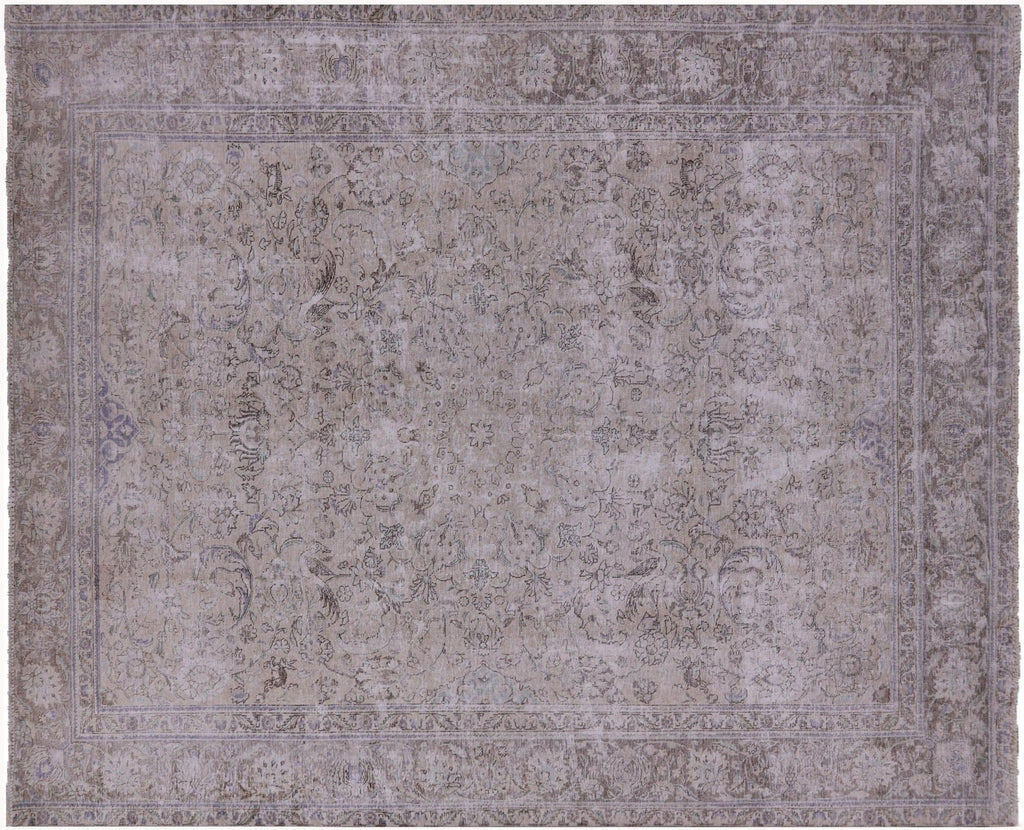 Handmade Persian Vintage White Wash Rug - Manhattan Rugs