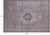 SUPER SALE Ivory 7' 11" X 11' 6" Persian Vintage White Wash Hand Knotted Rug - Q18534