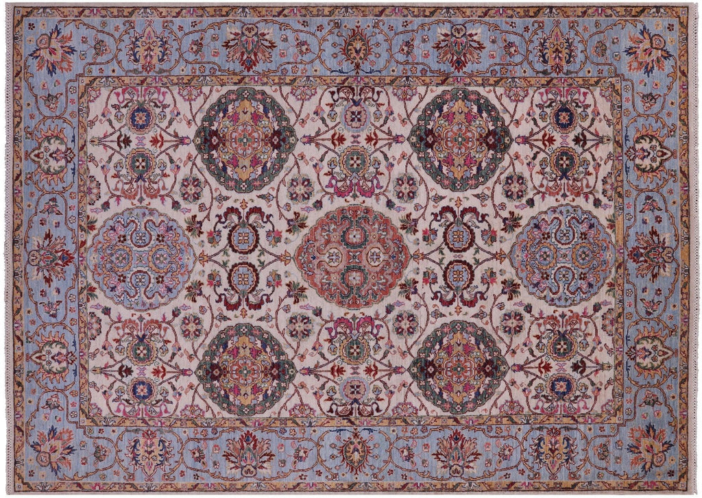 Persian Tabriz Hand-Knotted Wool Rug - Manhattan Rugs