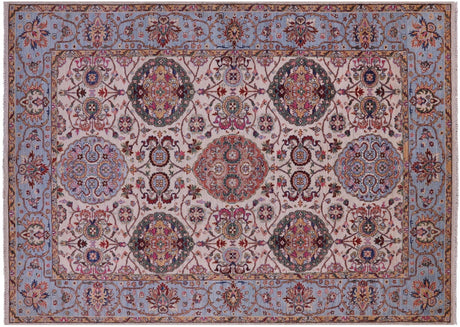 Persian Tabriz Hand-Knotted Wool Rug - Manhattan Rugs