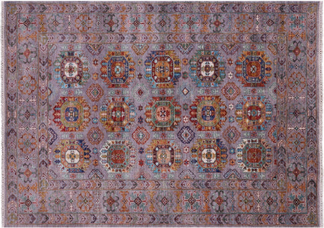 Hand-Knotted Fine Turkmen Wool Rug - Manhattan Rugs
