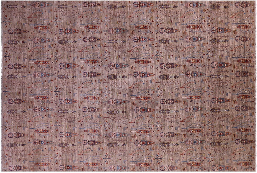 Tribal Persian Gabbeh Hand Knotted Wool Rug - Manhattan Rugs