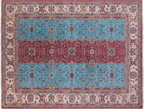Handmade Super Heriz  Serapi Wool Rug - Manhattan Rugs