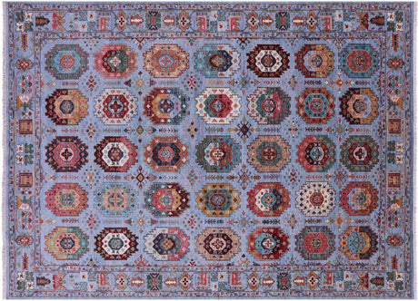 Fine Turkmen Hand Knotted Wool Rug - Manhattan Rugs