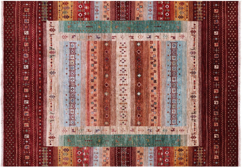 Tribal Persian Gabbeh Handmade Rug - Manhattan Rugs