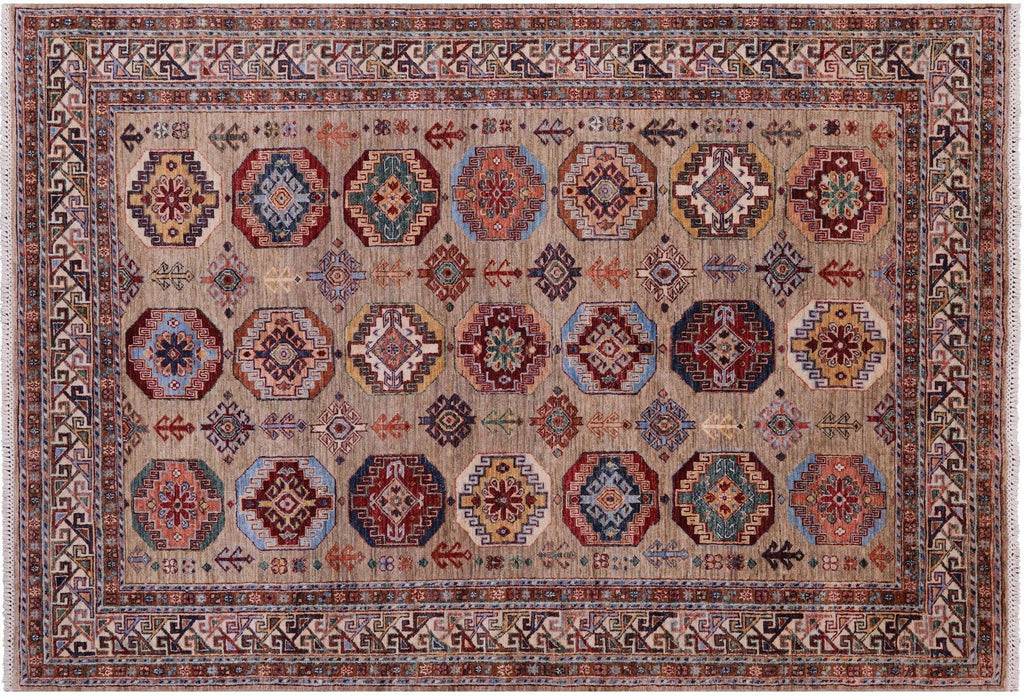 Super Turkmen  Ersari Hand-Knotted Wool Rug - Manhattan Rugs