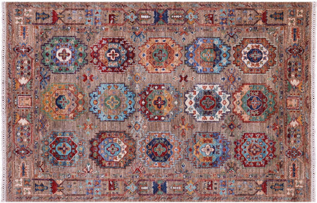 Fine Turkmen Ersari Handmade Wool Rug - Manhattan Rugs