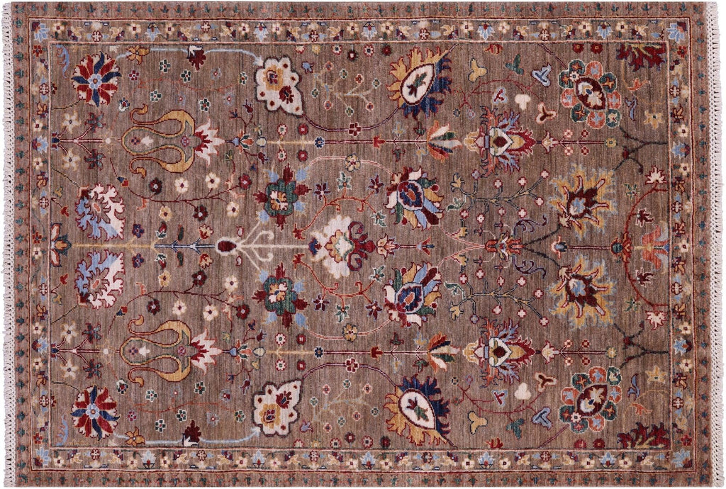 Persian Tabriz Hand-Knotted Wool Rug - Manhattan Rugs