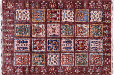 Garden Design Persian Handmade Wool Rug - Manhattan Rugs