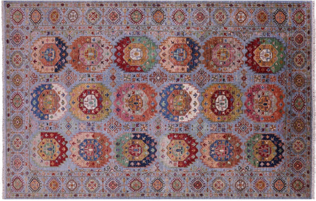 Fine Turkmen Hand-Knotted Wool Rug - Manhattan Rugs