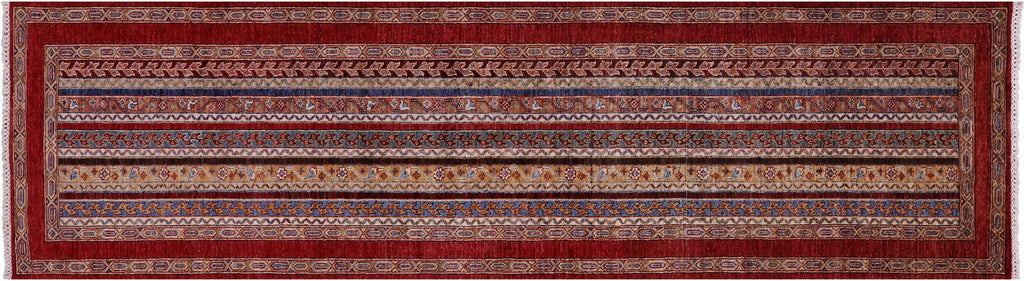 Runner Persian Gabbeh Shall Handmade Wool Rug - Manhattan Rugs
