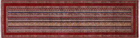 Runner Persian Gabbeh Shall Handmade Wool Rug - Manhattan Rugs