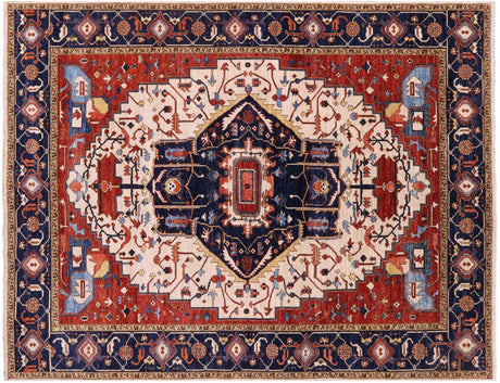 Handmade Persian Fine Serapi Wool Rug - Manhattan Rugs