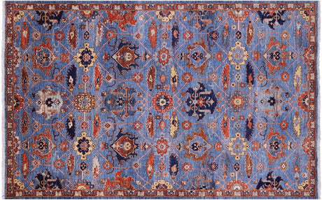 Super Heriz Serapi Hand-Knotted Wool Rug - Manhattan Rugs