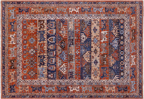 Tribal Persian Gabbeh Handmade Wool Rug - Manhattan Rugs