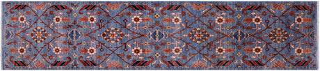 Runner Super Heriz Serapi Handmade Wool Rug - Manhattan Rugs