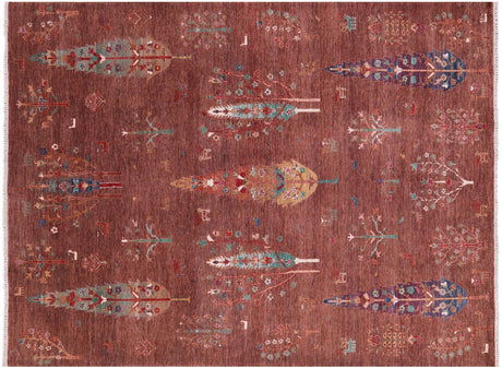 Tribal Persian Gabbeh Hand-Knotted Rug - Manhattan Rugs