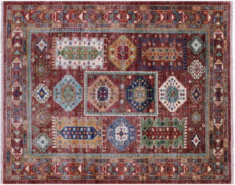 Hand-Knotted Fine Turkmen Ersari Wool Rug - Manhattan Rugs