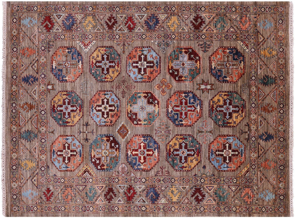 Super Turkmen Ersari Hand Knotted Wool Rug - Manhattan Rugs