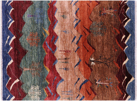 Tribal Persian Gabbeh Handmade Rug - Manhattan Rugs