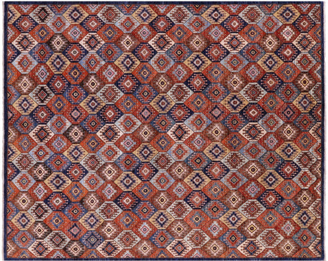 Hand Knotted Persian Gabbeh Shall Wool Rug - Manhattan Rugs