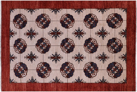 Fine Turkmen Handmade Wool Rug - Manhattan Rugs
