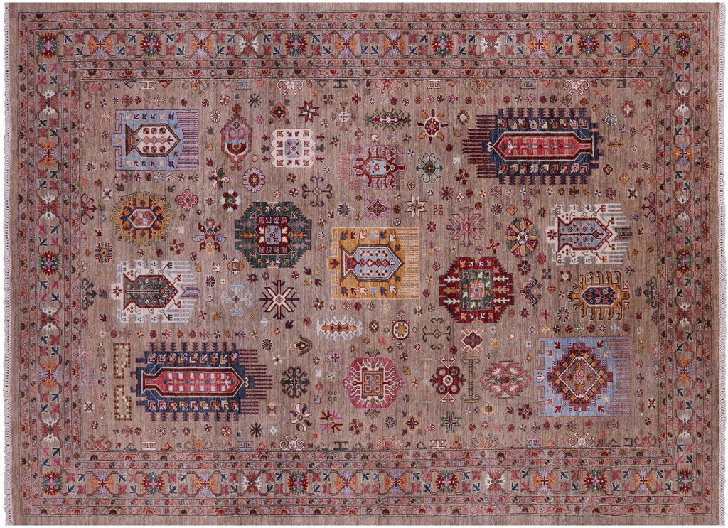 Fine Turkmen Ersari Hand Knotted Wool Rug - Manhattan Rugs