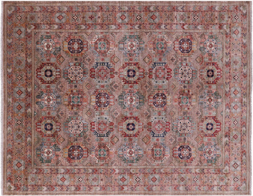 Fine Turkmen Ersari Hand Knotted Wool Rug - Manhattan Rugs
