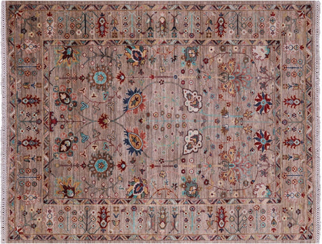 Persian Tabriz Hand Knotted Wool Rug - Manhattan Rugs