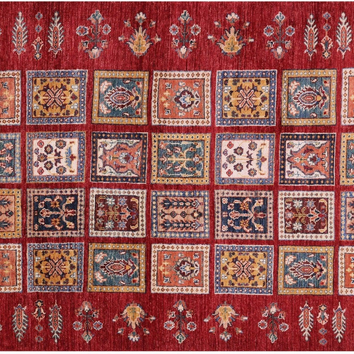 Handmade Persian Garden Design Rug 4' 1