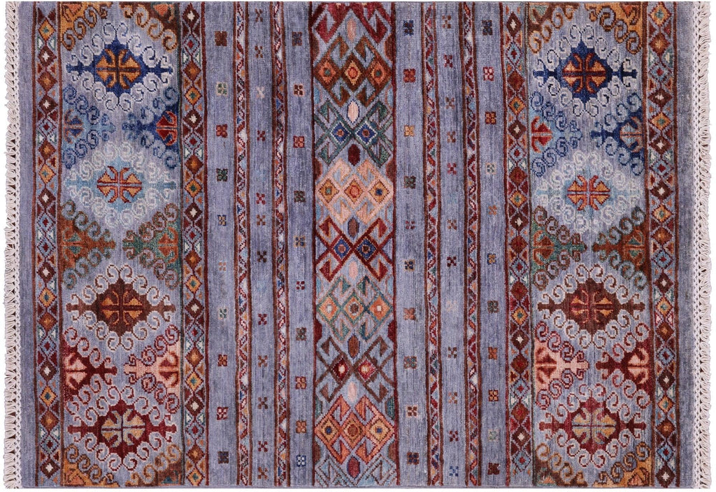 Handmade Khorjin Super Kazak Wool Rug - Manhattan Rugs