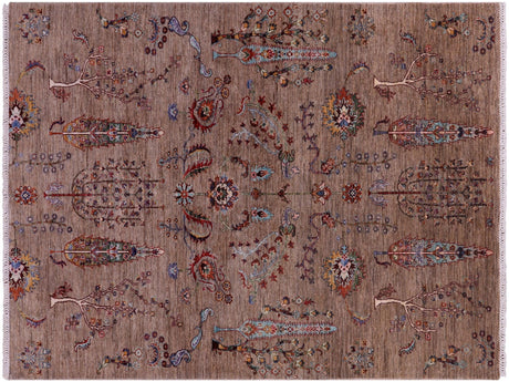 Handmade Tribal Persian Gabbeh Wool Rug - Manhattan Rugs