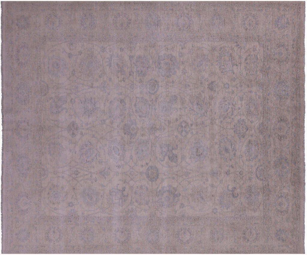Hand-Knotted Turkish Oushak Wool Rug - Manhattan Rugs