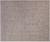 Ivory 8' 0" X 9' 7" Hand-Knotted Turkish Oushak Wool Rug - Q18778