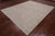 Ivory 8' 0" X 9' 7" Hand-Knotted Turkish Oushak Wool Rug - Q18778