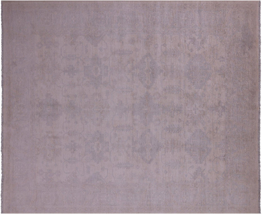 Hand-Knotted Turkish Oushak Wool Rug - Manhattan Rugs