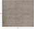 Ivory 8' 1" X 9' 7" Hand-Knotted Turkish Oushak Wool Rug - Q18787