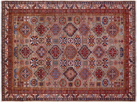 Handmade Super Kazak Wool Rug - Manhattan Rugs