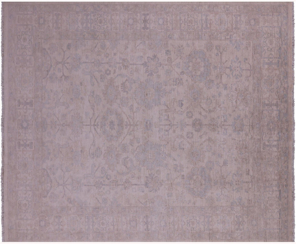 Turkish Oushak Hand Knotted Wool Rug - Manhattan Rugs