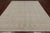 Ivory Turkish Oushak Hand Knotted Wool Rug 7' 11" X 9' 6" - Q18790